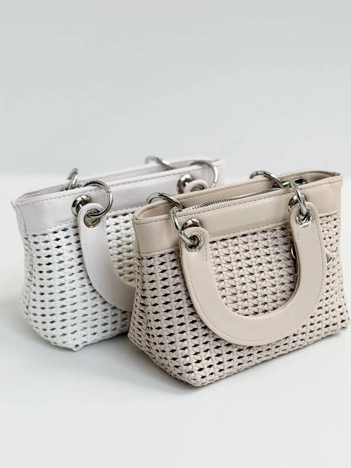 6843-کیف حصیری Dior